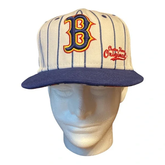 Boston Red Sox New Era White/Navy MLB Big League Chew Original Snapback YT- NWOT - Picture 1 of 8